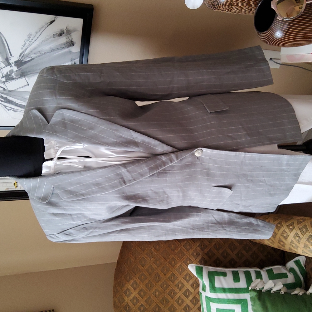 Tamutsu Linen Jacket. ⭐️Host Pick⭐️